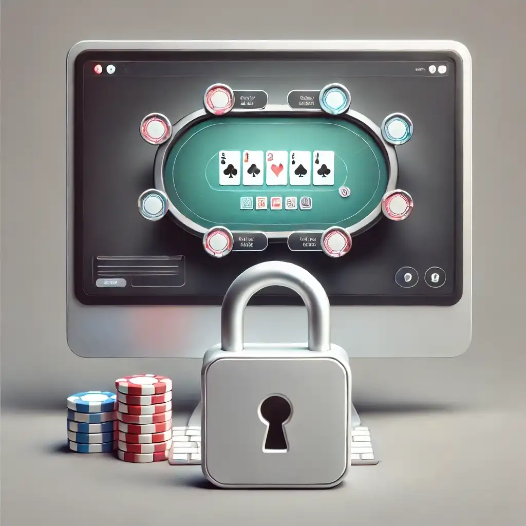 Security measures on online poker sites