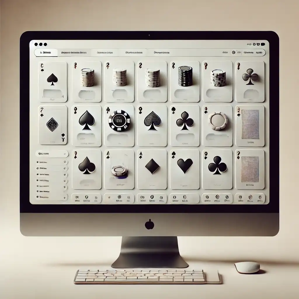 Variety of games on online poker sites