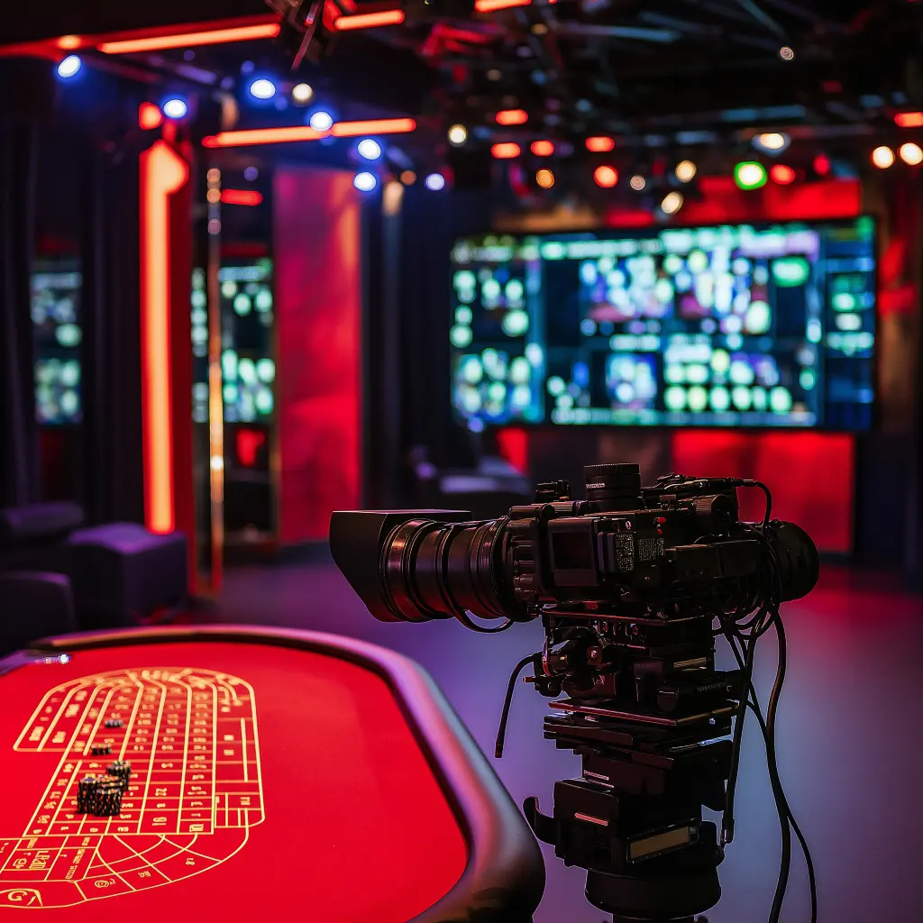 A live Litecoin casino studio